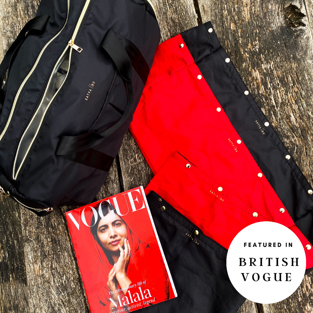 Duffle bag featured in British Vogue!